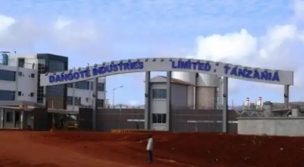 Aliko Dangote Opens Coal Mine In Tanzania [Photos]